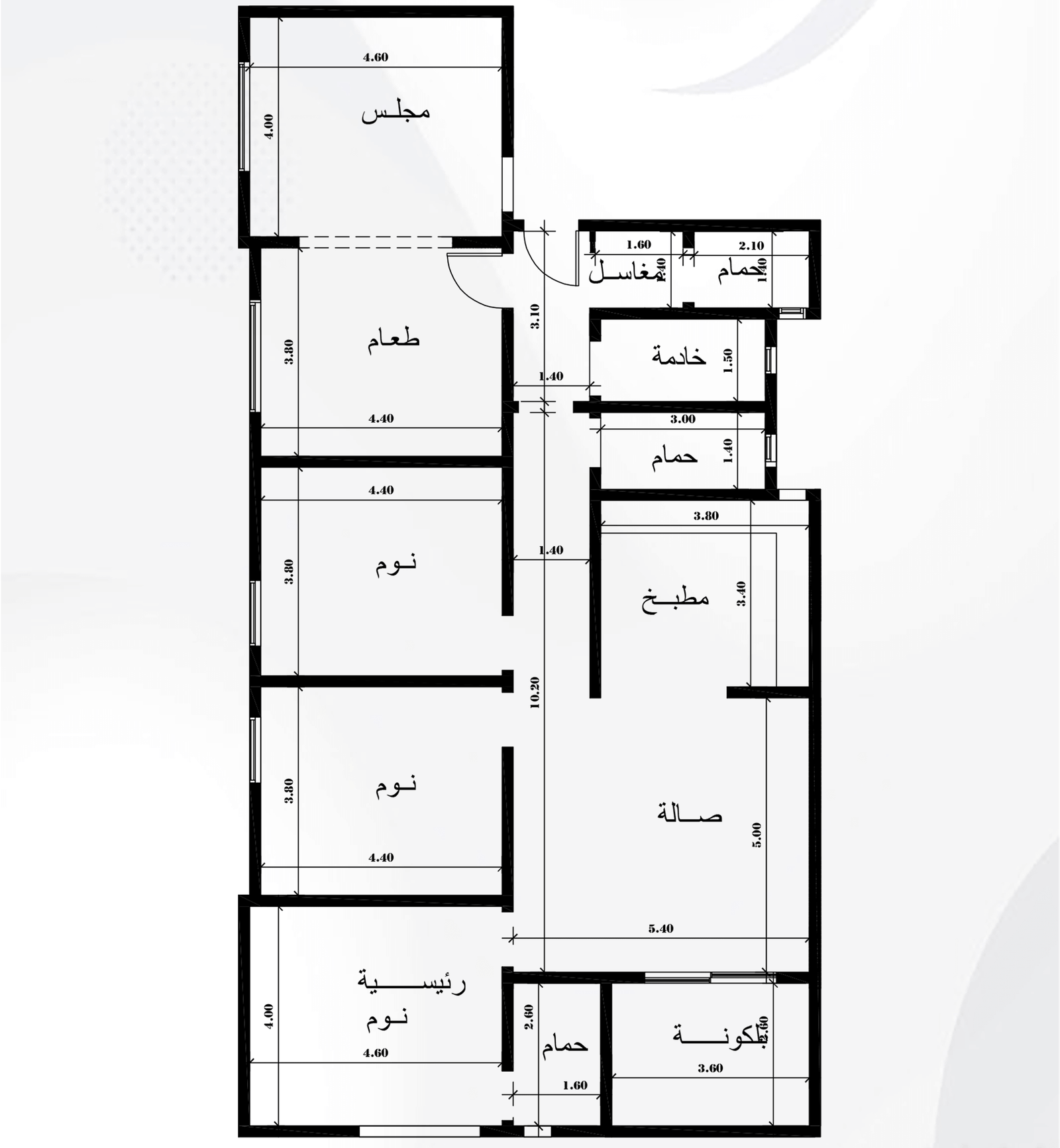 نموذج B1 أمامية مشروع المهند 114